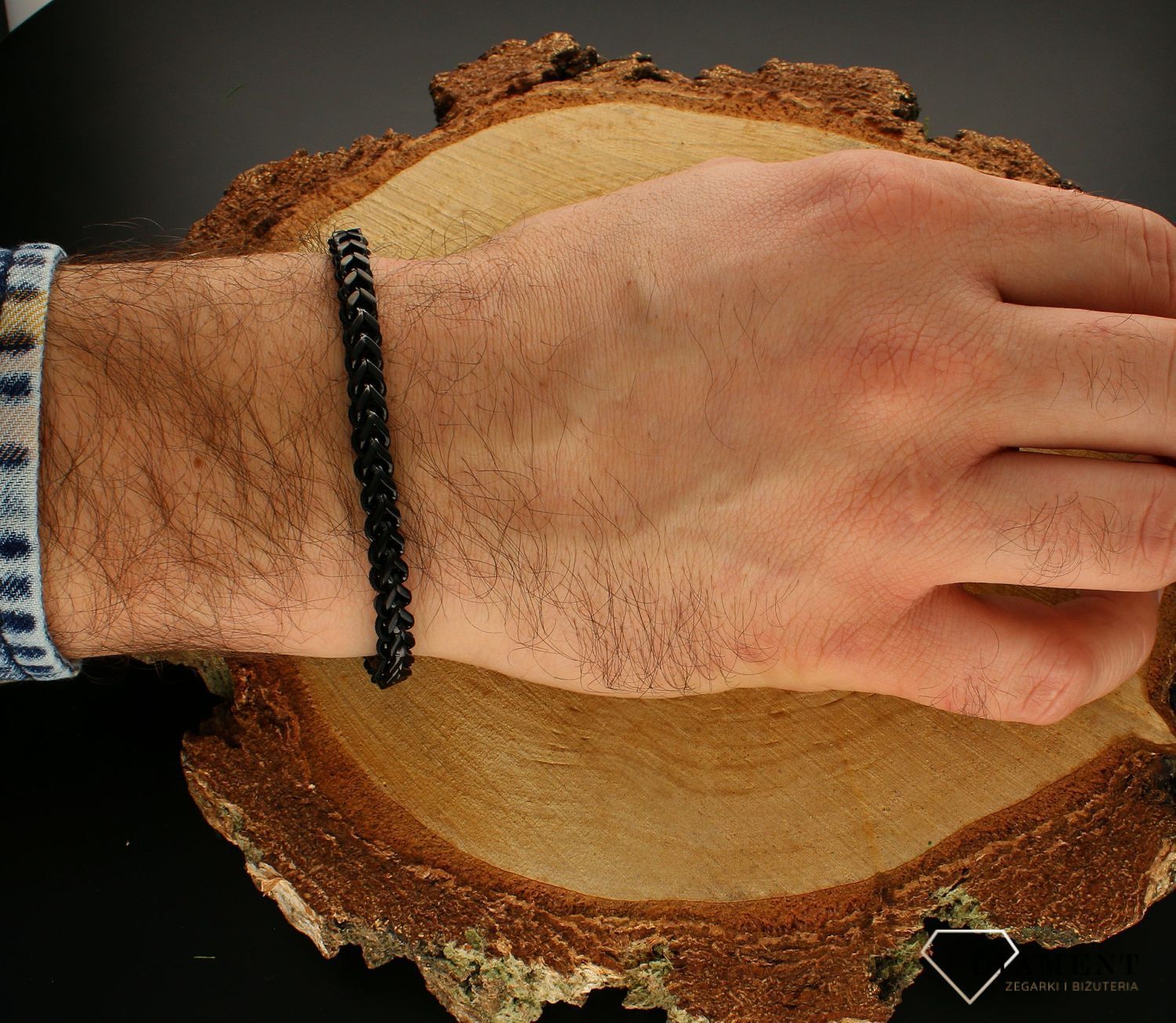 Bransoletka męska Nomination Beyond Czarna 028937 015.jpg